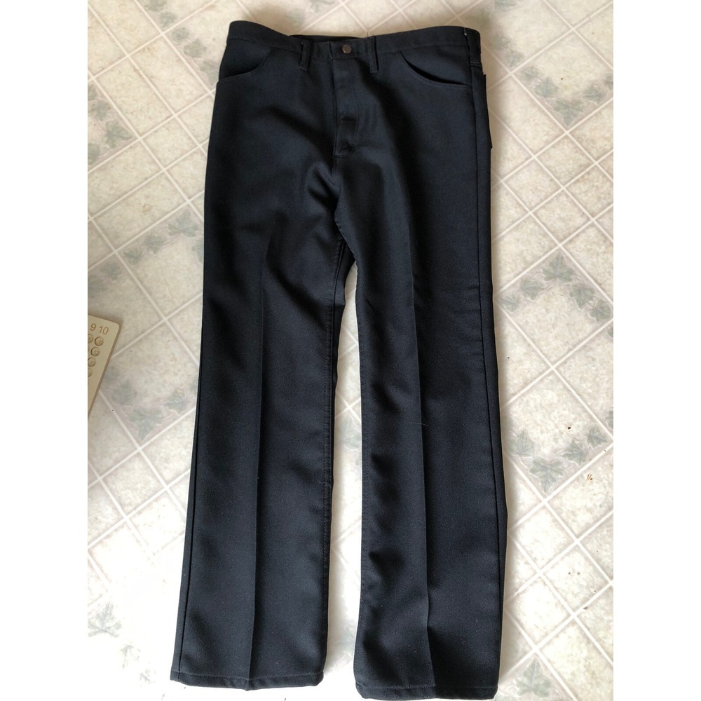 Vintage Wrangler Jeans 38x32 Made in USA Regular Men's jean Style Polyester Pant